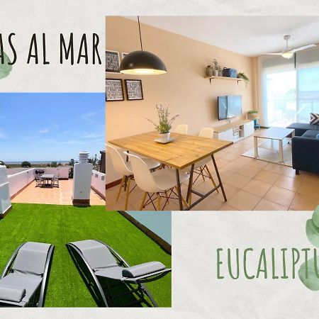 Apartamento Vistas Al Mar Playa Eucaliptus, Con Solarium Privado L'Eucaliptus Exterior foto