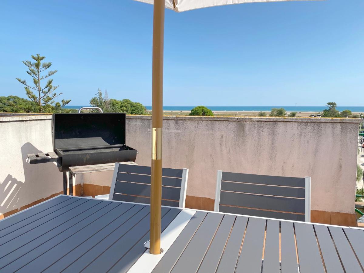 Apartamento Vistas Al Mar Playa Eucaliptus, Con Solarium Privado L'Eucaliptus Exterior foto