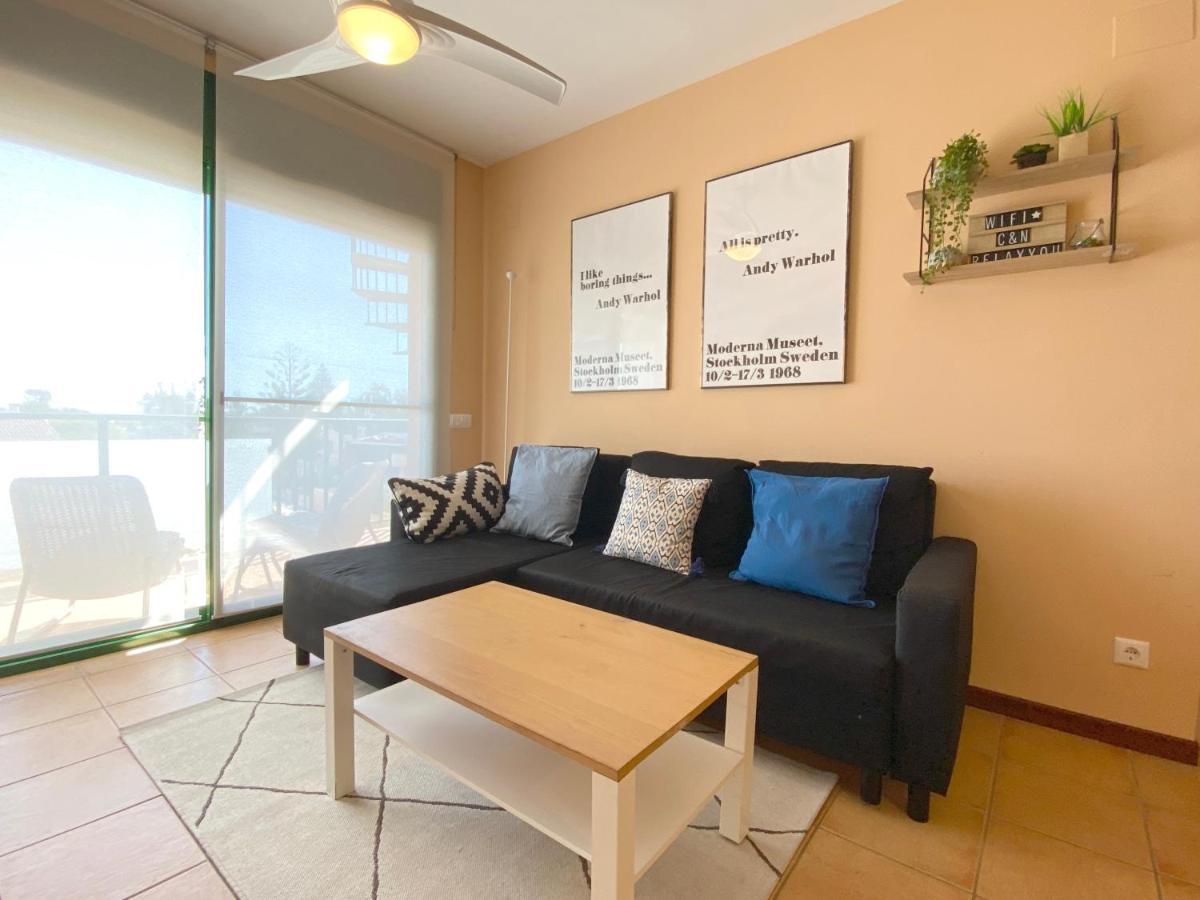 Apartamento Vistas Al Mar Playa Eucaliptus, Con Solarium Privado L'Eucaliptus Exterior foto